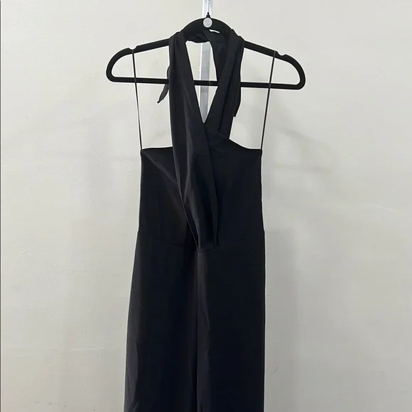 Amanda Uprichard X REVOLVE Zahara Jumpsuit in Black